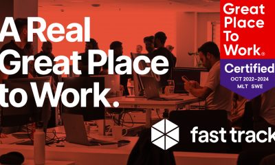 Fast Track Celebrates Great Place to Work™ Certification for Second Consecutive Year