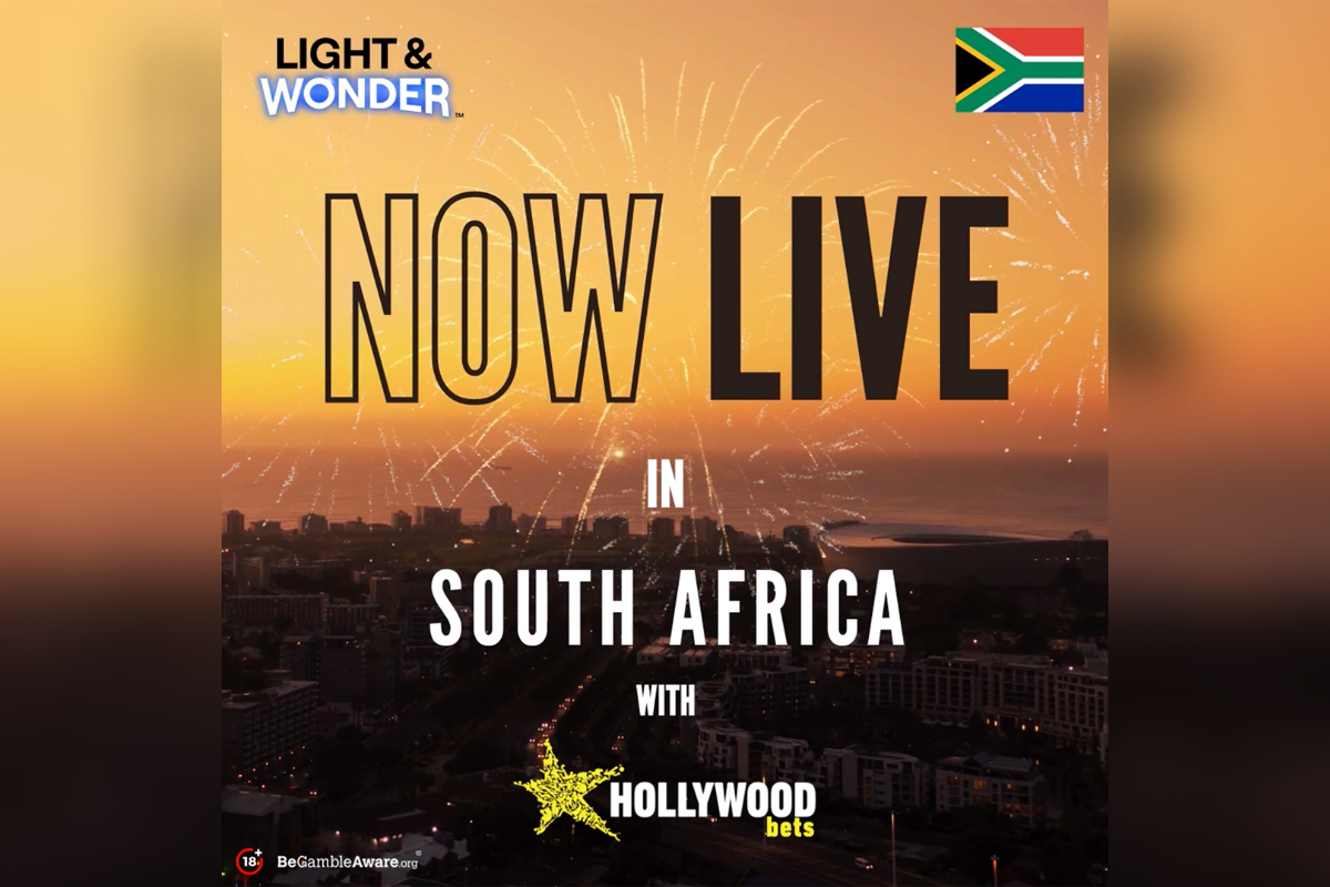 LIGHT & WONDER MAKES SOUTH AFRICA DEBUT WITH MARKET LEADER HOLLYWOODBETS