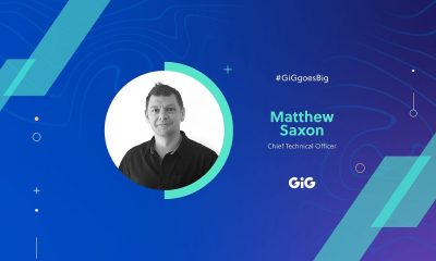 GiG further strengthens senior executive team, as Matt Saxon named CTO for Platform & Sportsbook