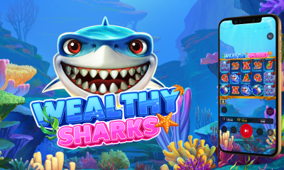 Explore the depths of the ocean in latest ‘Powered by OneTouch’ title Wealthy Sharks
