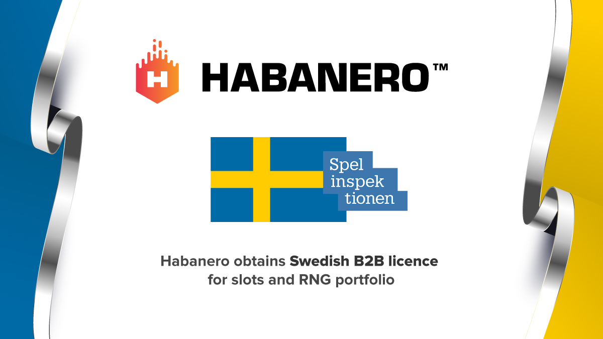 Habanero obtains Swedish B2B licence for slots and RNG portfolio