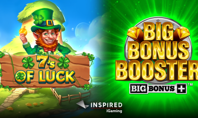 Inspired Rings in the New Year with 2 New Slots: 7's Of Luck & Big Bonus Booster