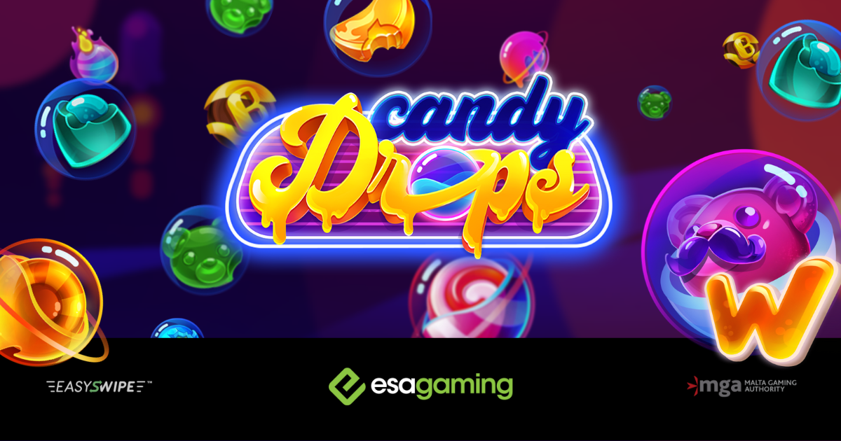 ESA Gaming unwraps latest slot release Candy Drops