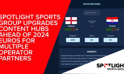 SPOTLIGHT SPORTS GROUP UPGRADES CONTENT HUBS AHEAD OF 2024 EUROS FOR MULTIPLE OPERATOR PARTNERS