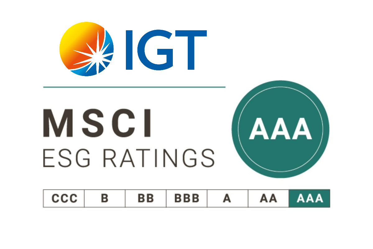 IGT Achieves Highest-Possible MSCI ESG Rating of AAA