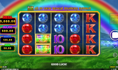 The magic triples in Blueprint Gaming’s Luck O’ The Irish Fortune Play 3