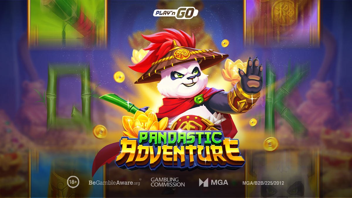 Play’n GO cause a panda-monium in their latest release, Pandastic Adventure