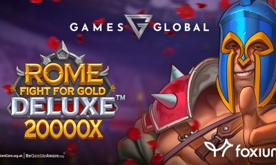 Brave the Colosseum in Games Global and Foxium™ release Rome Fight for Gold Deluxe™
