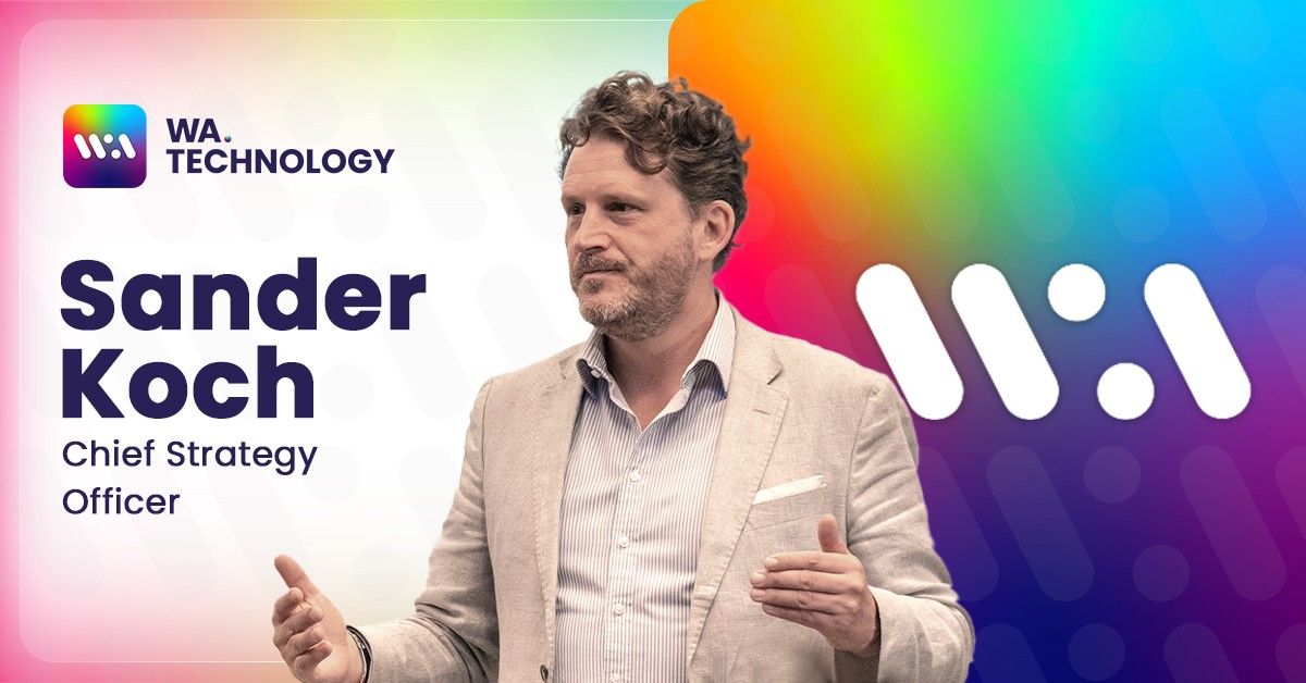 WA.Technology Welcomes Sander Koch as Chief Strategy Officer