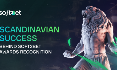 Scandinavian success behind Soft2Bet awards recognition