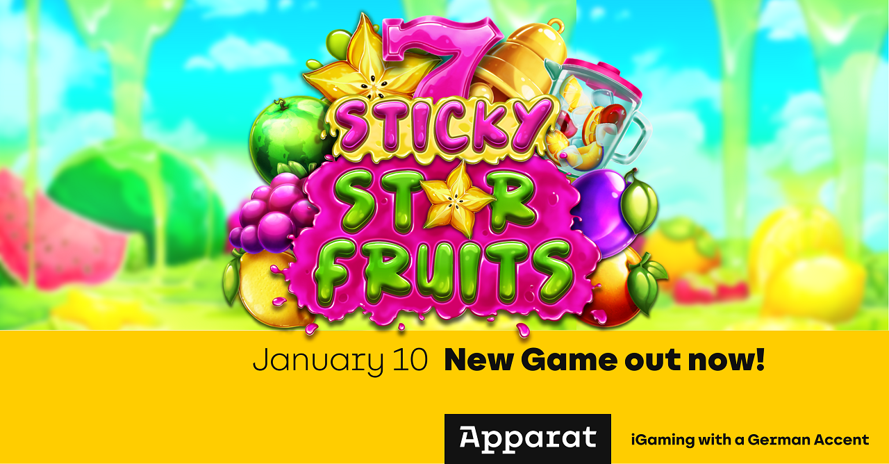 Apparat Gaming gets fruity with Sticky Star Fruits