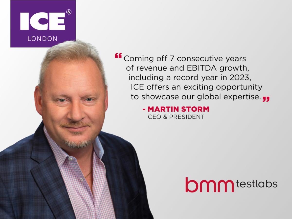 BMM INNOVATION GROUP "BIG" BRINGS ITS GLOBAL EXPERTISE TO ICE LONDON FEBRUARY 6-8