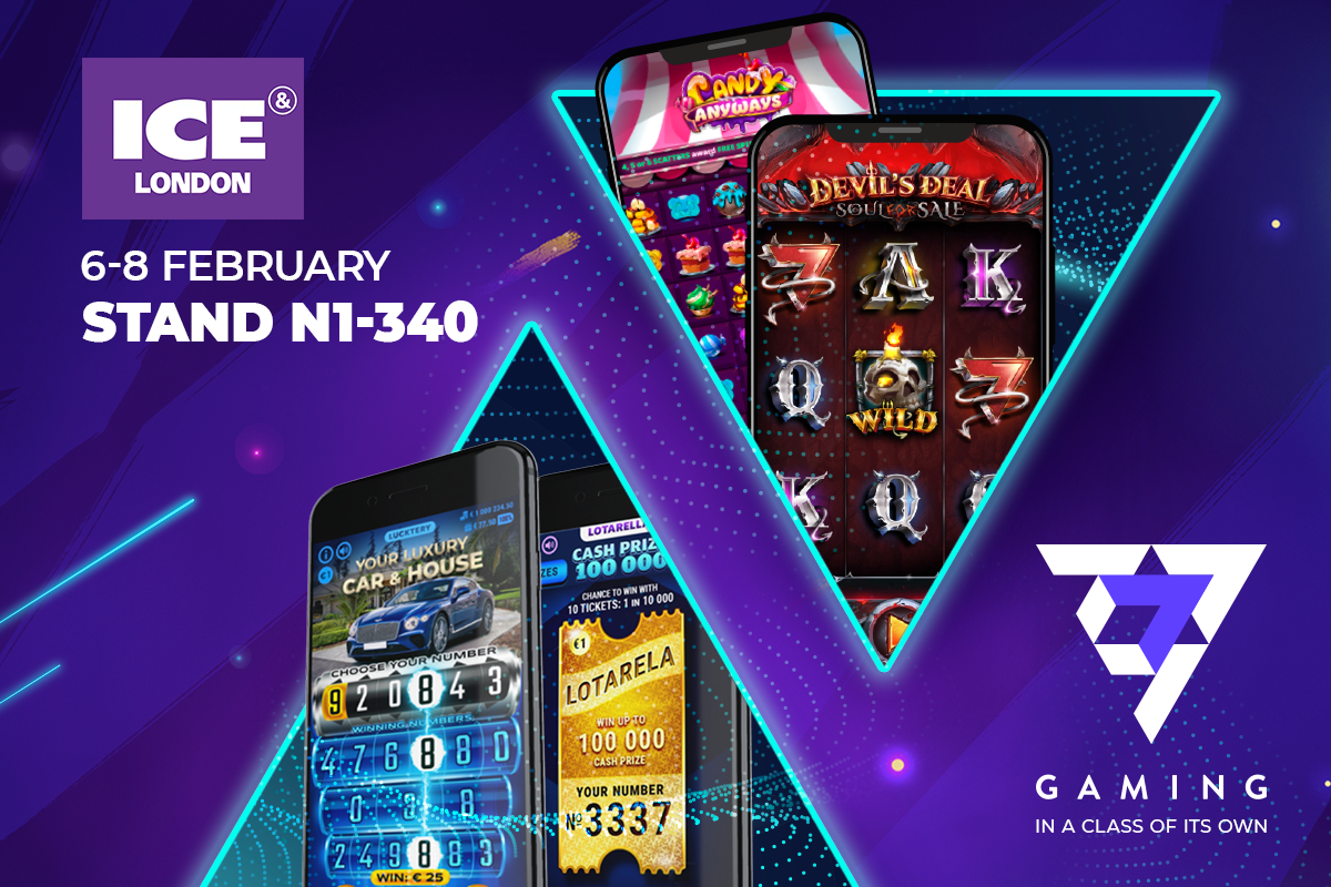 7777 gaming set to showcase innovative content for online casinos and digital lotteries at ICE London 2024