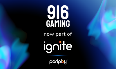 Pariplay® adds to Ignite® roster with 916 Gaming deal
