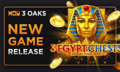 Ancient mysteries await in 3 Oaks Gaming’s 3 Egypt Chests: Hold and Win