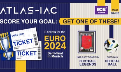 Win 2 tickets to EURO2024: the exclusive giveaway from Atlas-IAC at ICE London