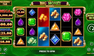 Fortunes await in Blueprint Gaming’s Big Money Megaways™