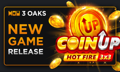 Ignite the reels for an eruption of prizes in 3 Oaks Gaming’s Coin UP: Hot Fire 3x3