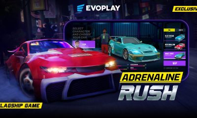 Evoplay unveils first-of-its-kind 3D racing game Adrenaline Rush
