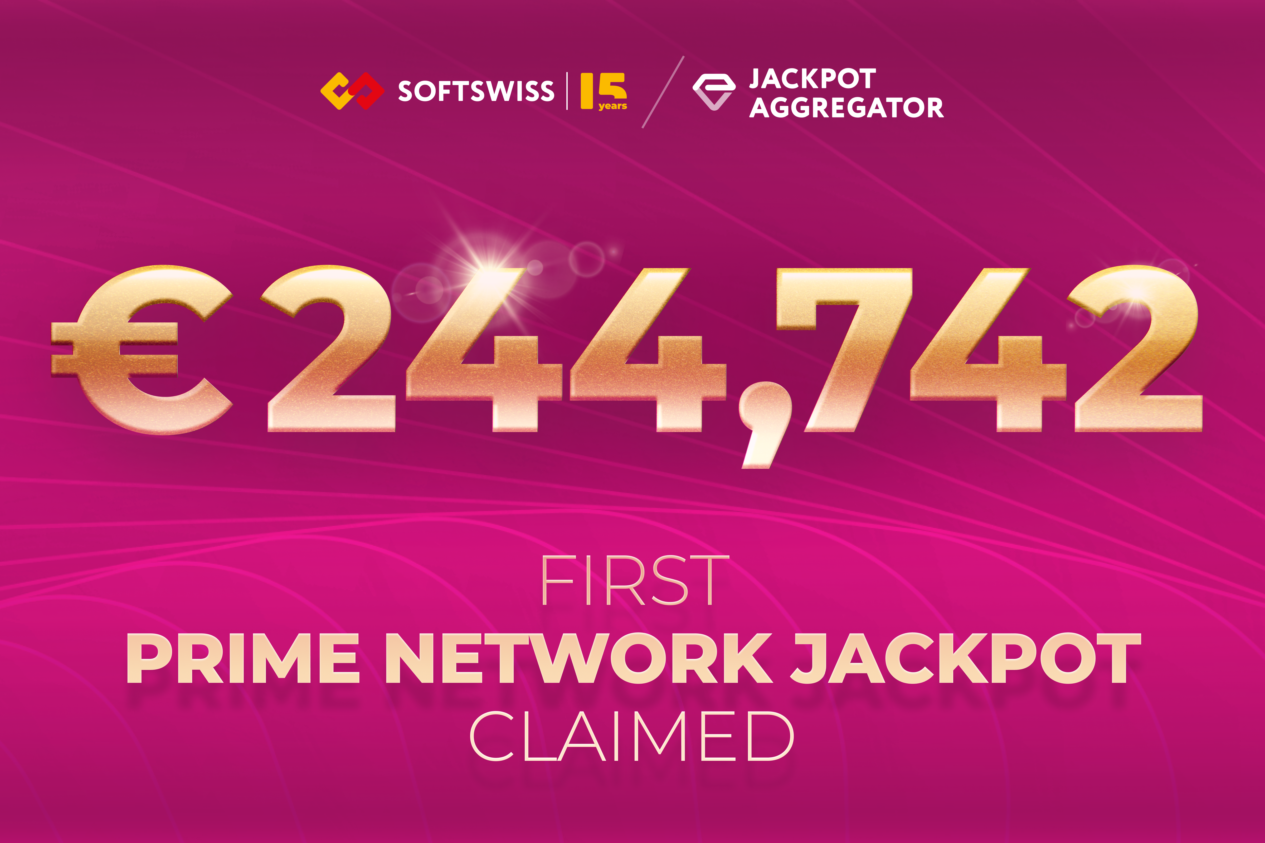 First SOFTSWISS Prime Network Jackpot Strikes €244K+