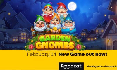 Apparat Gaming unveil a magical multiplier adventure in Garden Gnomes