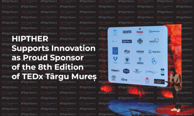 HIPTHER Supports Innovation as Proud Sponsor of the 8th Edition of TEDxTârguMureș