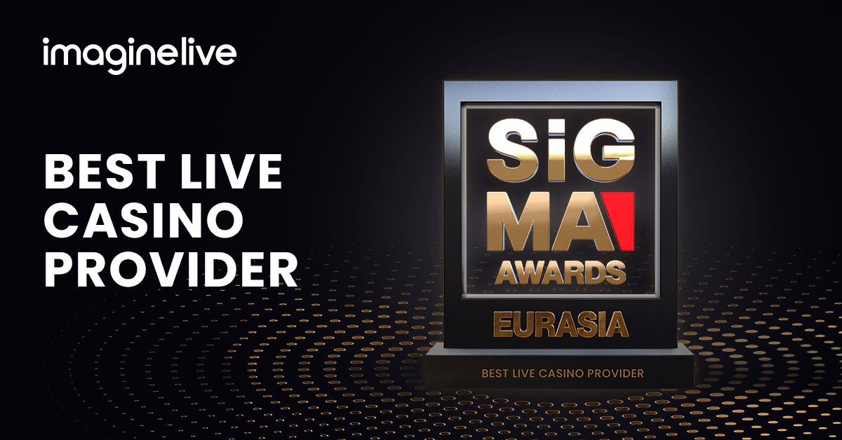 Imagine Live Triumphs at SIGMA Eurasia Awards 2024, Crowned "Best Live Casino Provider"