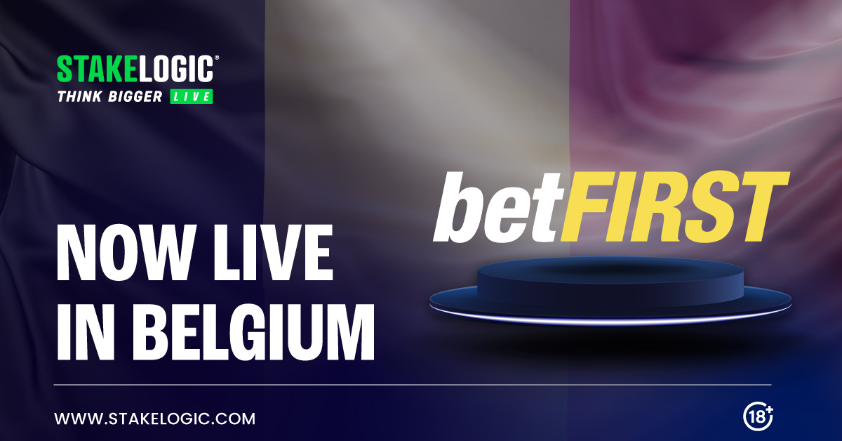 Stakelogic Live Signs Partnership with betFIRST in Belgium