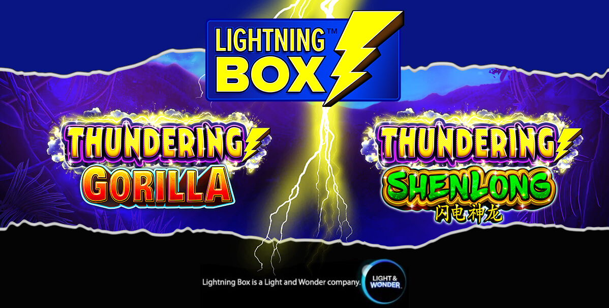 LIGHTNING BOX™ UNVEILS LANDMARK DUAL LAUNCH WITH THUNDERING SHENLONG™ AND THUNDERING GORILLA™