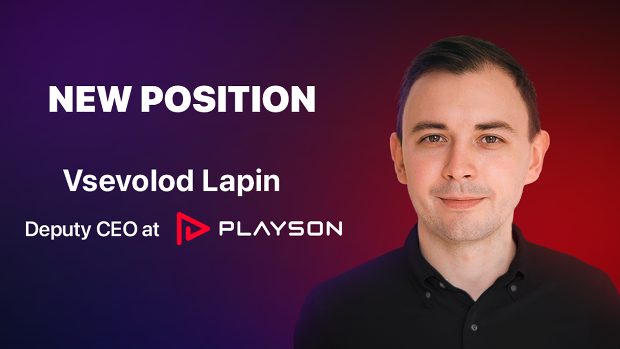 Playson promotes Vsevolod Lapin to Deputy CEO