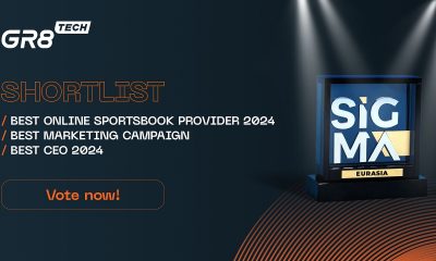 GR8 Tech Shortlisted for 3 Categories at SiGMA Eurasia Awards