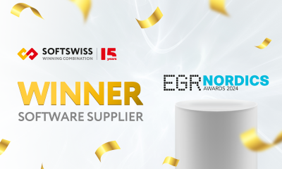 SOFTSWISS Grabs Software Supplier at EGR Nordics Awards 2024
