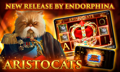Riches, prestigious titles, and Aristocats - experience it all in Endorphina's new slot!