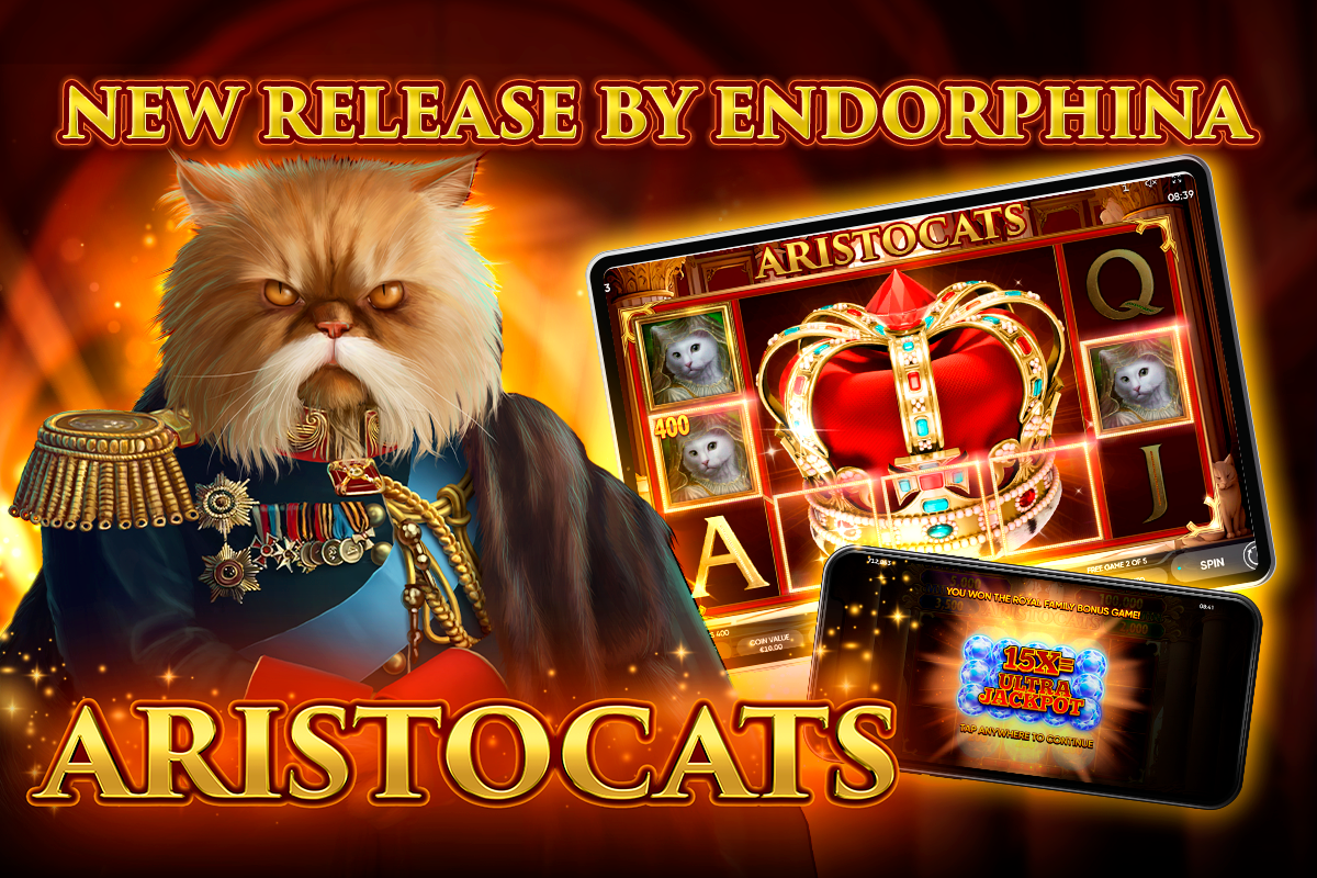 Riches, prestigious titles, and Aristocats - experience it all in Endorphina's new slot!