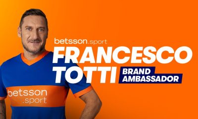BETSSON.SPORT DEBUTS IN ITALY WITH FRANCESCO TOTTI AS AMBASSADOR