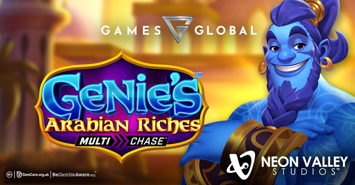 Games Global and Neon Valley Studios search for Genie’s Arabian Riches™