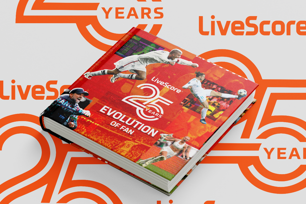 LIVESCORE RELEASES EVOLUTION OF FAN REPORT: A REFLECTION ON 25 YEARS OF EVOLVING FOOTBALL FANDOM IN LINE WITH TECHNOLOGICAL ADVANCEMENTS