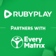 RubyPlay partners with EveryMatrix to accelerate long term growth strategy