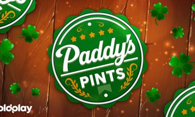 EXPERIENCE THE LUCK OF THE IRISH IN PADDY’S PINTS – THE NEW CASCADING REELS SLOT THAT’S OVERFLOWING WITH PRIZES!