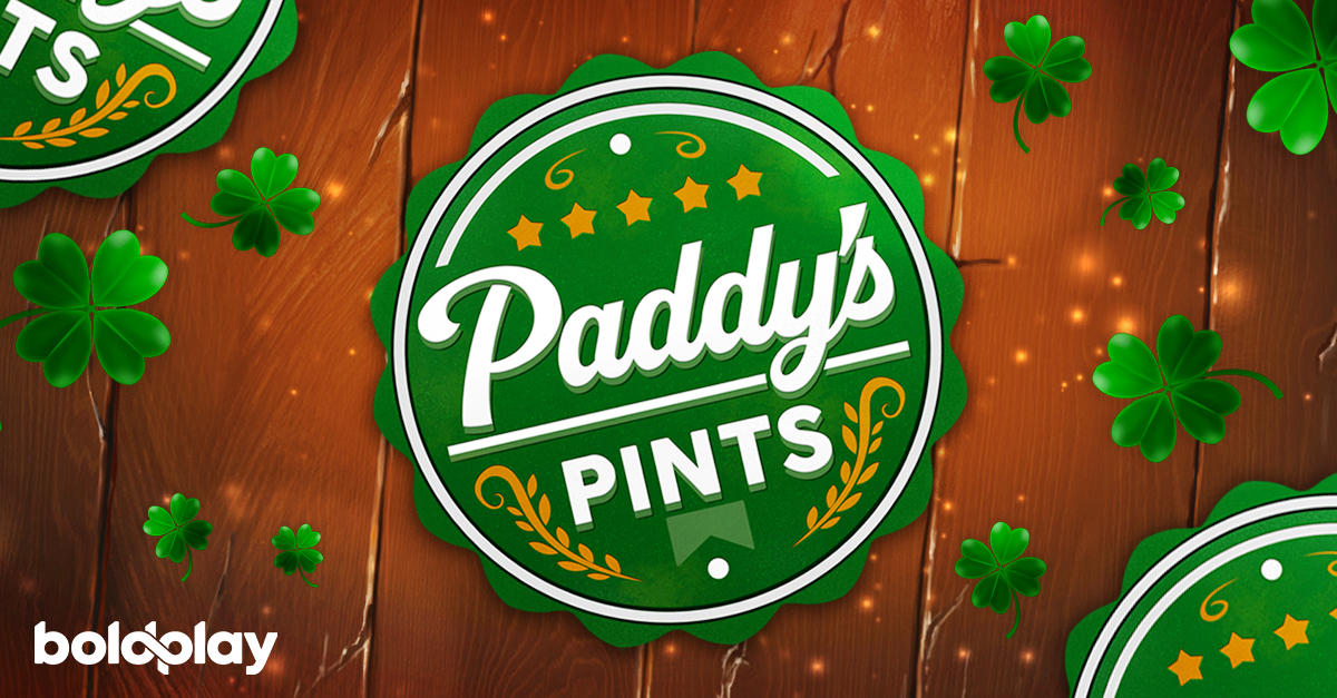 EXPERIENCE THE LUCK OF THE IRISH IN PADDY’S PINTS – THE NEW CASCADING REELS SLOT THAT’S OVERFLOWING WITH PRIZES!