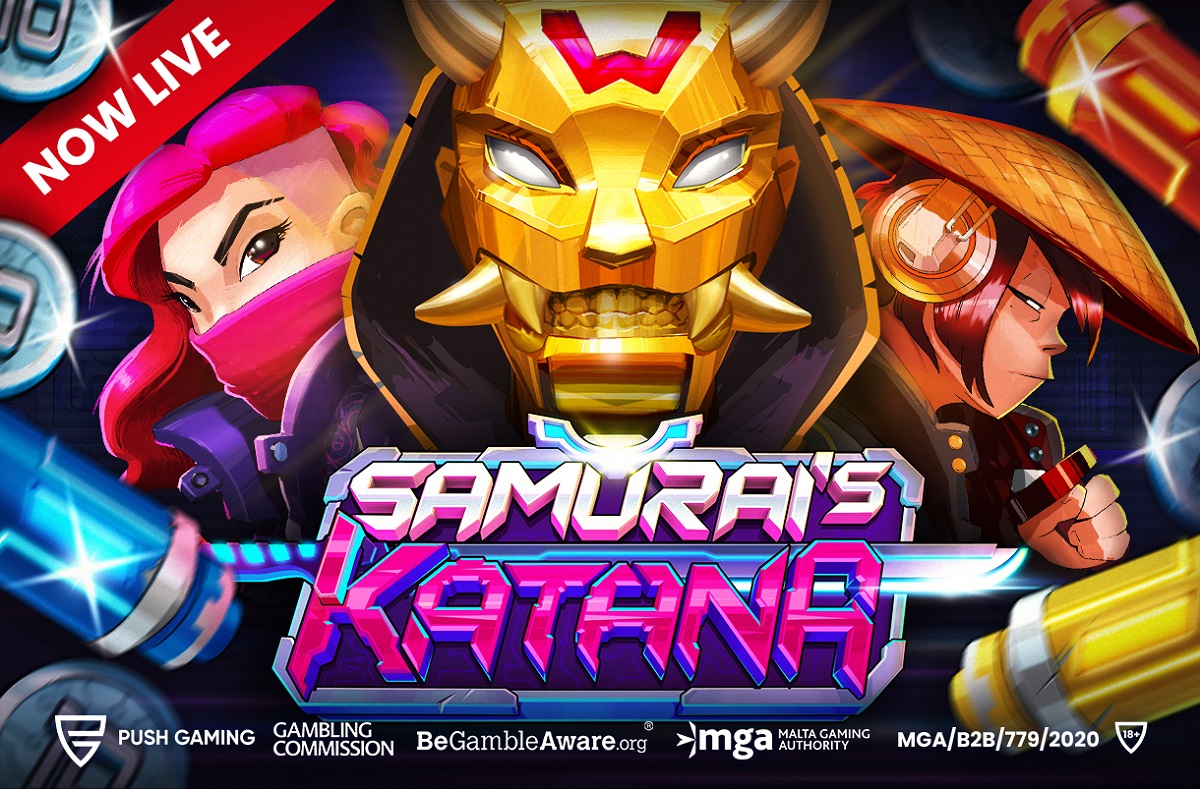 Push Gaming’s Samurai’s Katana adds cyberpunk edge to classic features