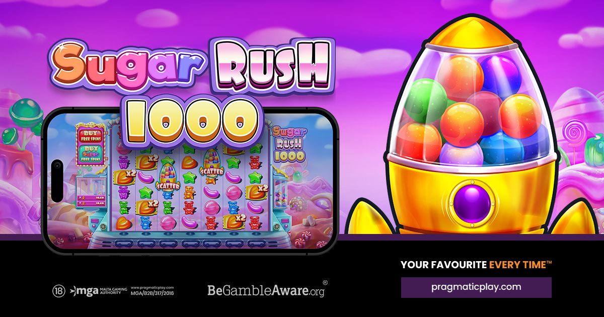 PRAGMATIC PLAY ADDS TO SWEET SENSATION IN SUGAR RUSH 1000