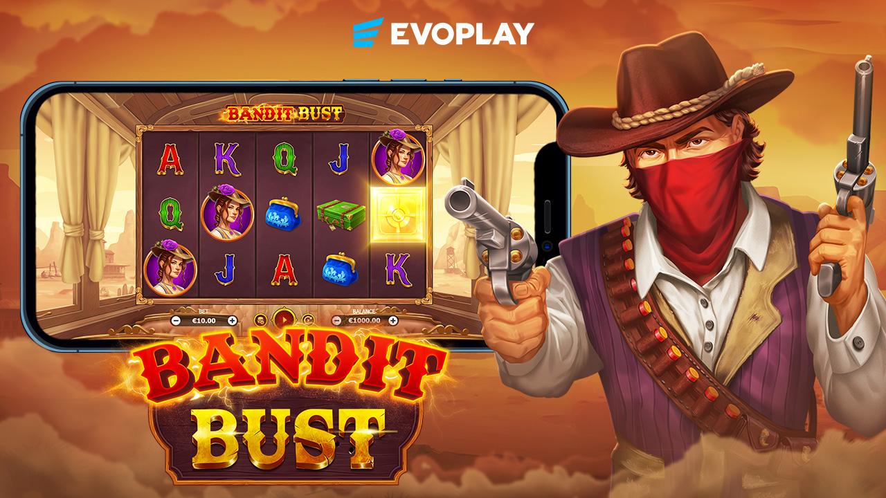 Its pistols at dawn in Evoplay’s latest release Bandit Bust