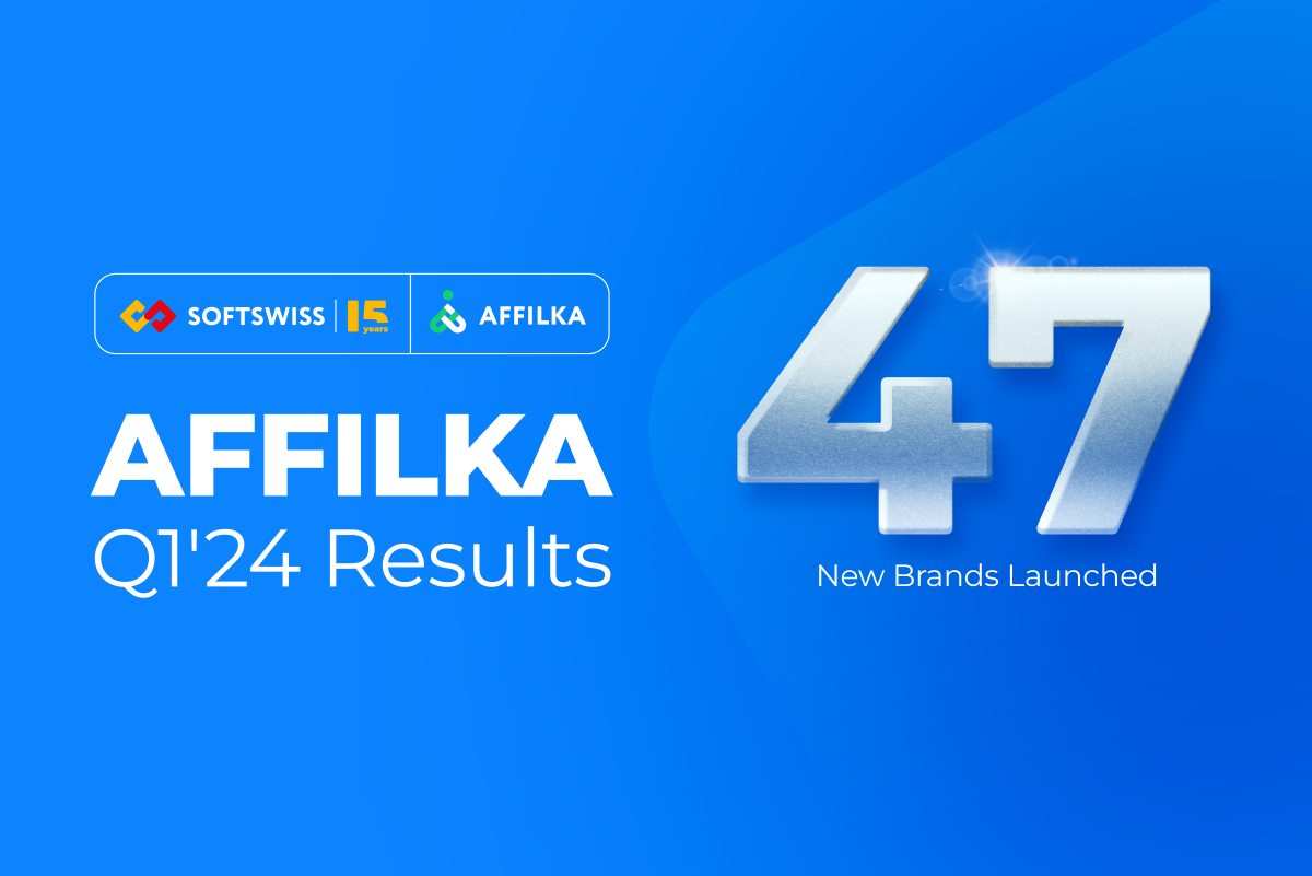 47 New Brands in Q1’24: Affilka by SOFTSWISS Results