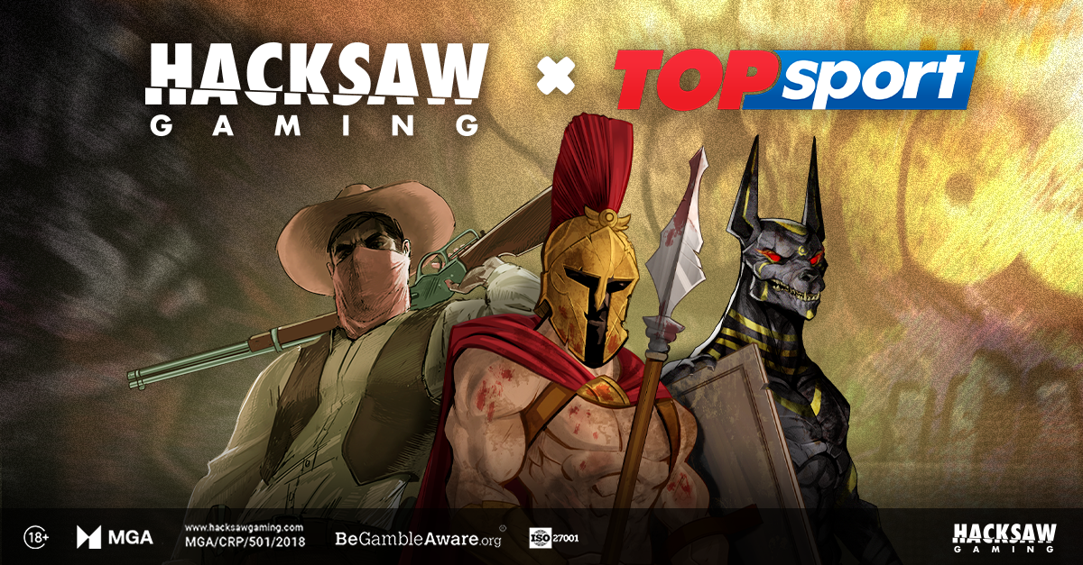 Hacksaw Gaming and TOPsport are on TOP of their game with new partnership announcement in Lithuania