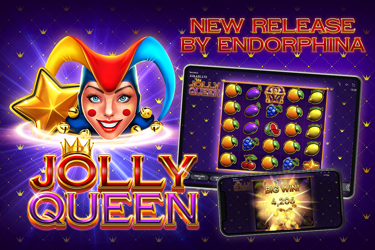 Endorphina releases its newest title - Jolly Queen!