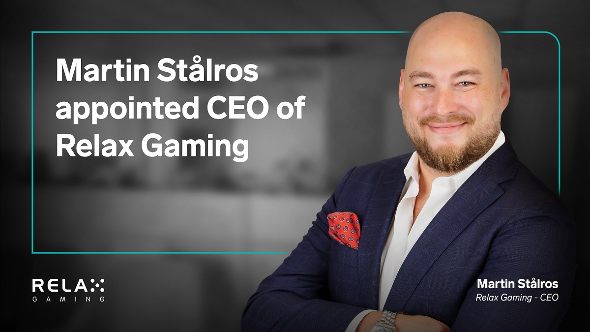 Martin Stålros appointed CEO of Relax Gaming marking a new phase for the company