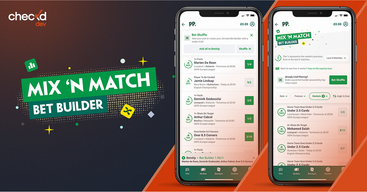 Paddy Power launches new innovative Checkd Dev betting tool Mix ‘N Match