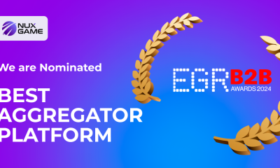 NuxGame’s Aggregation Platform shortlisted in EGR B2B Awards