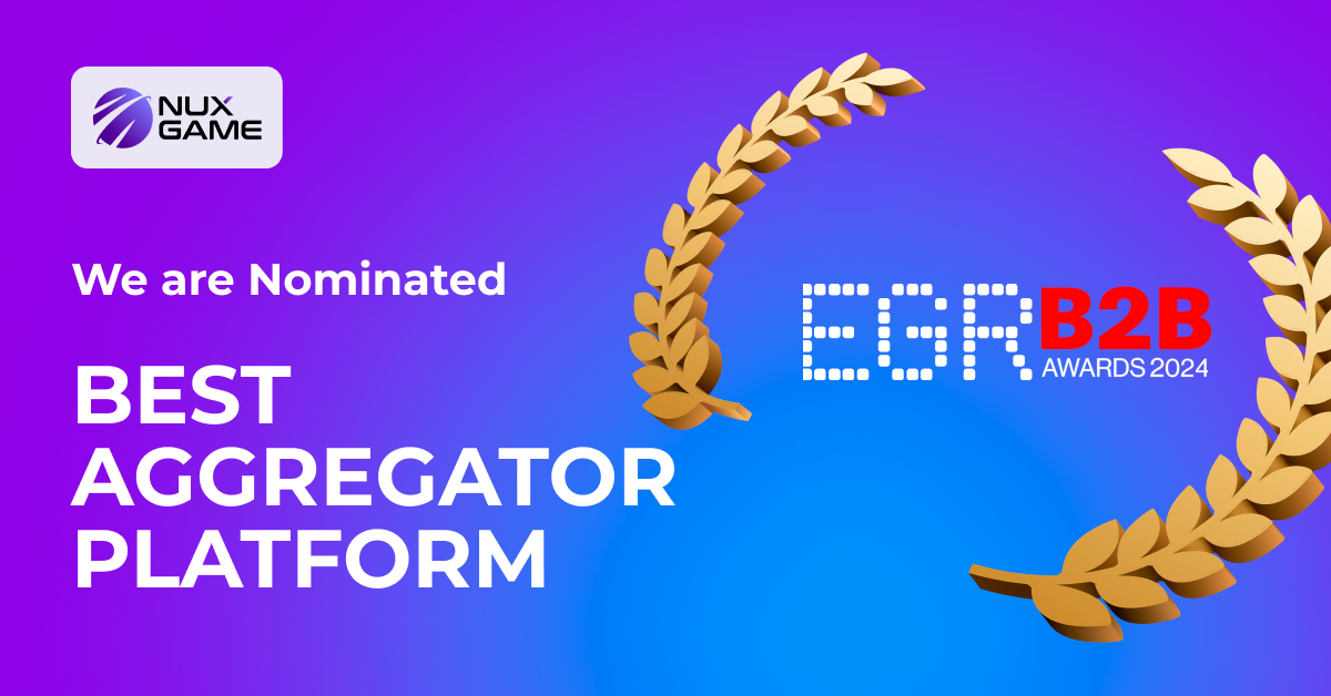 NuxGame’s Aggregation Platform shortlisted in EGR B2B Awards